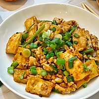 #橄榄中国味 感恩添美味#鸡肉糜烩豆腐的做法图解9