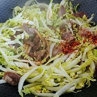 蒜香羊肉辣白菜的做法图解4