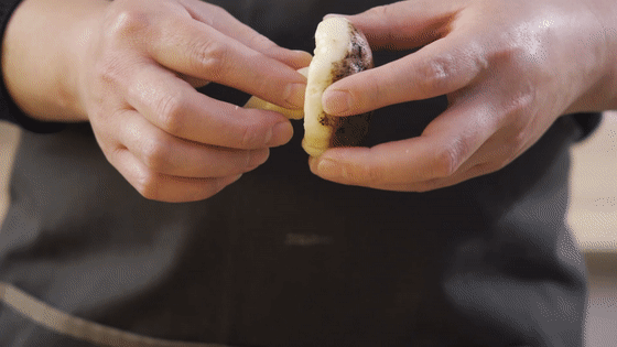 蘑菇奶黄包【孔老师教做菜】的做法图解25