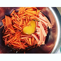 火腿煎饼的做法图解2