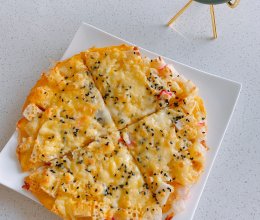 #餐桌上的春日限定#发糕版披萨 改变做法瞬间高大上的做法