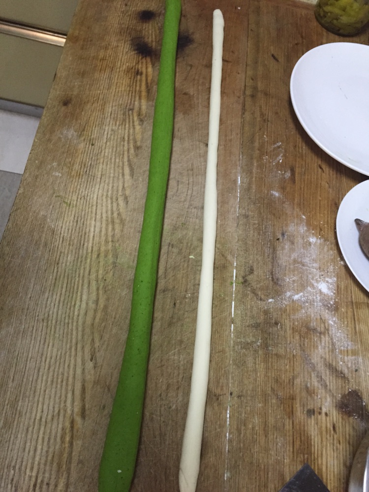 翡翠饺子的做法图解1