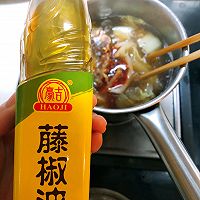 #清香麻爽秒入魂#麻辣牛肉白菜汤的做法图解4