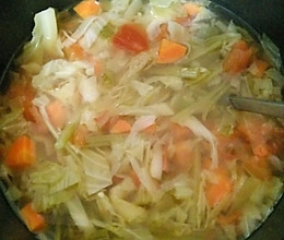 蔬菜瘦身汤的做法