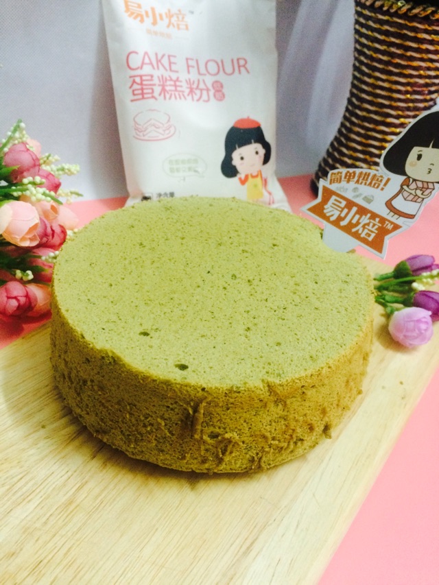 爱上易小焙从“抹茶戚风蛋糕”开始的做法图解9
