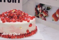 红丝绒石榴蛋糕：祝团圆的做法