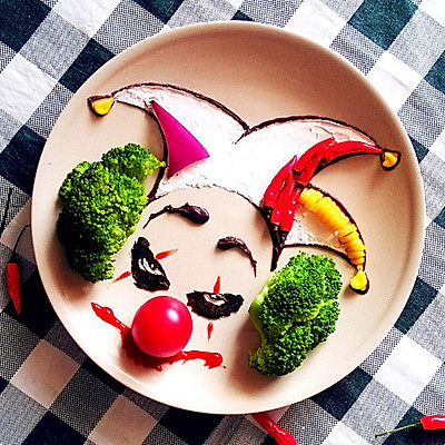 【恶魔小丑】餐盘上的美味艺术