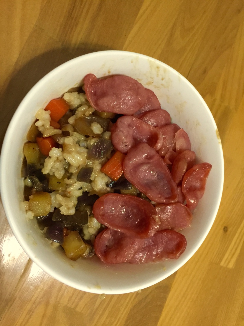 腊肠饭