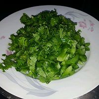 凉拌双青的做法图解3