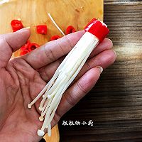 花式金针菇蒸虾的做法图解10