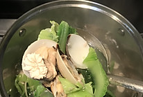 鸡生肠白贝芥菜汤的做法