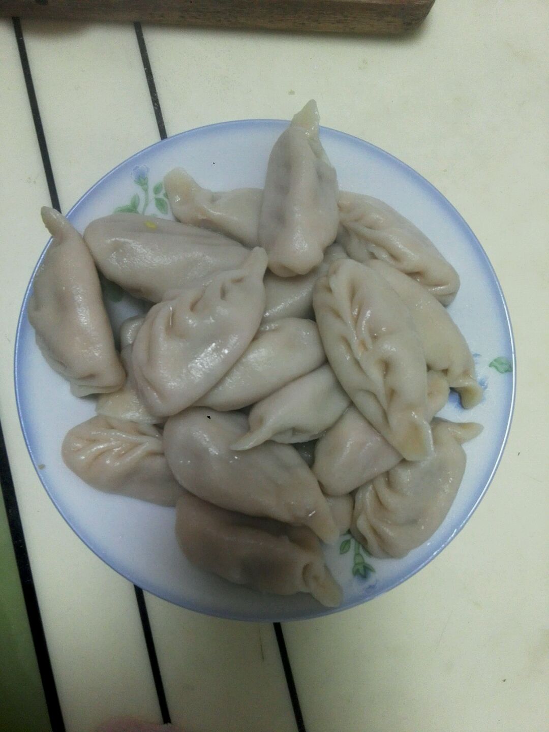 火龙果皮猪肉白菜香菇水饺的做法图解11