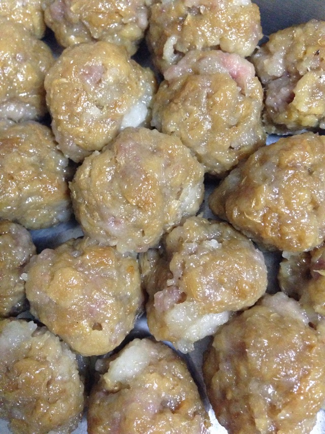 自制菜脯丸