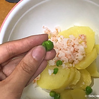金汤虾仁土豆泥 | 9个月·补铁补钙的做法图解6