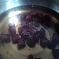 紫薯汤圆年糕的做法图解3