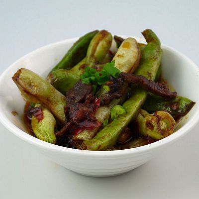 干煸辣豆角（电饼铛少油版）