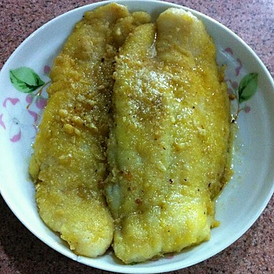 牛油蒜香鱼排
