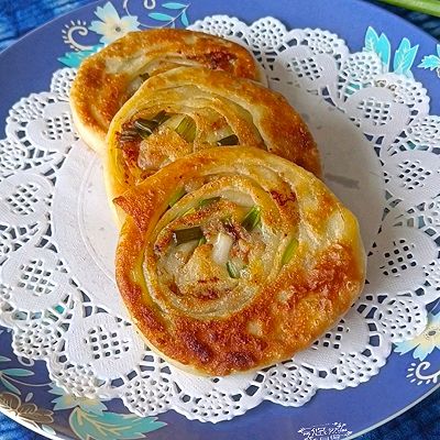 《肉酱葱油饼》