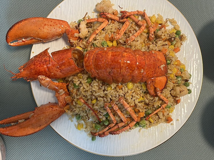 龙虾炒饭的做法