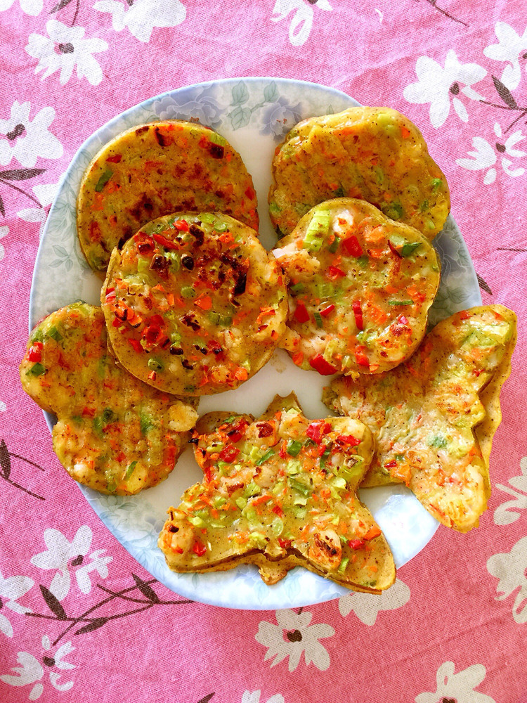 美味鲜虾饼的做法