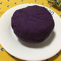 紫薯茶巾的做法图解1