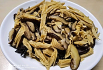 蚝油烧香菇腐竹（李锦记旧庄蚝油）的做法