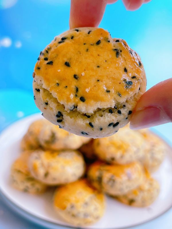 香酥掉渣零失败的芝麻椒盐酥
