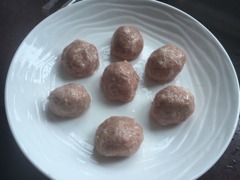 清蒸肉丸子的做法图解4