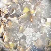 丝瓜花蛤汤的做法图解5