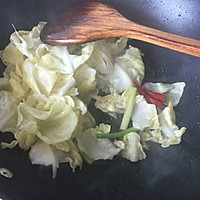 干煸手撕包菜#美的女王节#的做法图解4