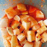 萝卜泡菜的做法图解1
