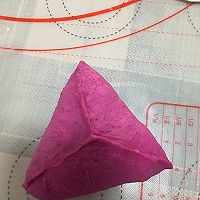 #LG御见美好食光#火龙果芋泥麻薯软欧包的做法图解17