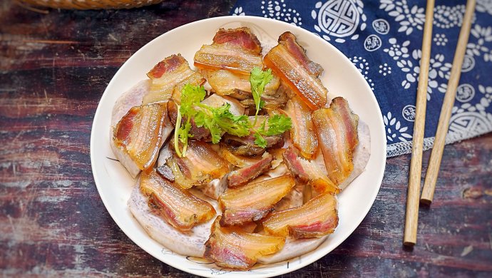 香芋蒸腊肉