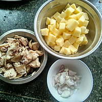咖喱土豆炒鸡的做法图解3