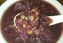 紫薯黑米粥——电压力锅版的做法