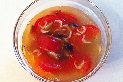 西红柿香菇汤