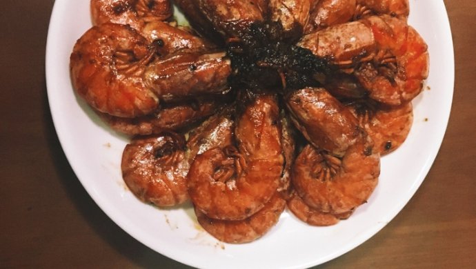 油焖阿根廷红虾