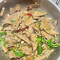 爆炒麻辣猪肝 绝 超级香的做法图解6