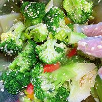 #纳福汇轻松喷出美味#低卡减脂餐！凉拌西兰花的做法图解11