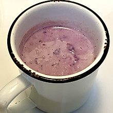 紫薯燕麦牛奶杯