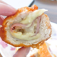 芝士火腿鸡肉卷的做法图解13