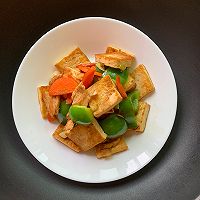 干锅豆腐（简易少调味料版）的做法图解5