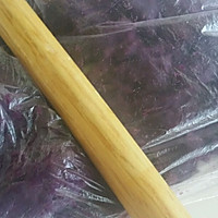 紫薯面包卷的做法图解3