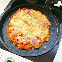免烤箱❗免和面❗超拉丝❗简单版披萨的做法图解7