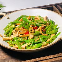 小二来个尖椒炒香干的做法图解9