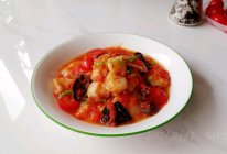 黑椒茄汁焖鱼块的做法