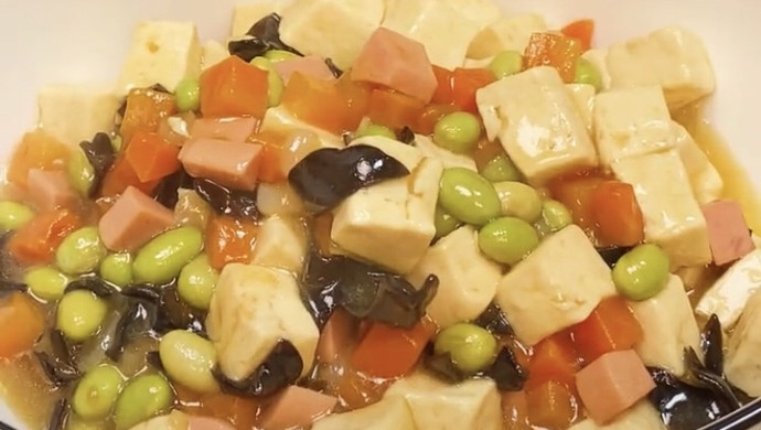 五彩豆腐