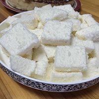 椰丝牛奶小方块的做法图解8