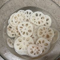 #素食主义#凉拌捞汁藕片的做法图解4
