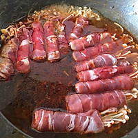 金针菇肥牛的做法图解5